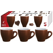 SET 3 TAZZINE POINT MOKA (12pz)